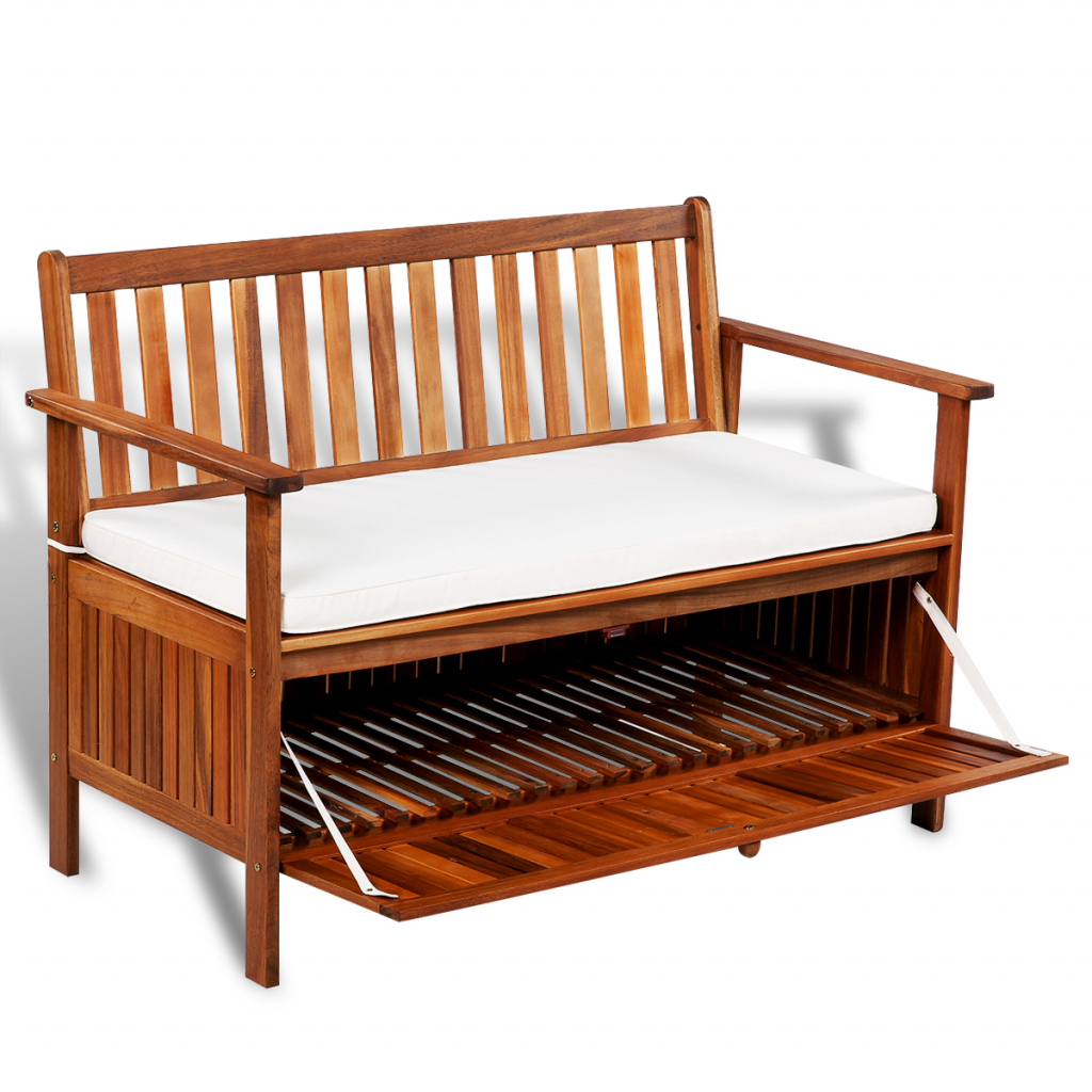 Wood Outdoor Patio Storage Bench Acacia Lovdock Com Outdoor Patio Storage Bench Acacia Wood
