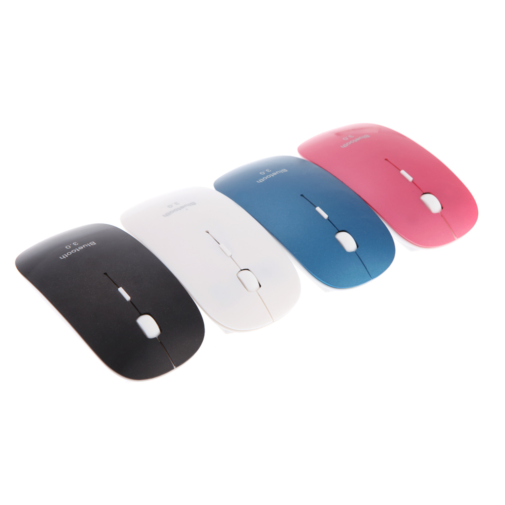 Mini Slim 3D Bluetooth 3.0 Wireless Optical Mouse Mice 1600DPI For Macbook Windows 7 XP Vista Laptop