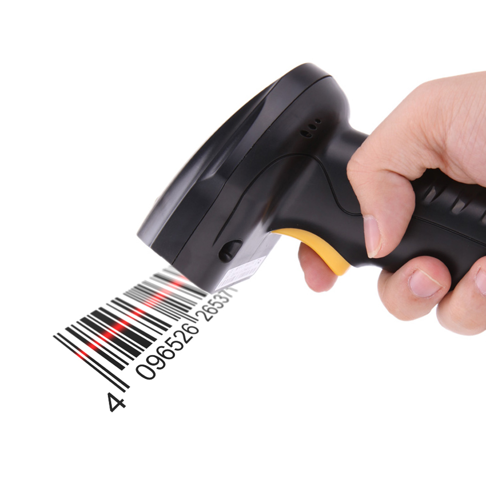 2.4G Wireless Laser Scan Barcode Bar Code Scanner Handheld Decoder