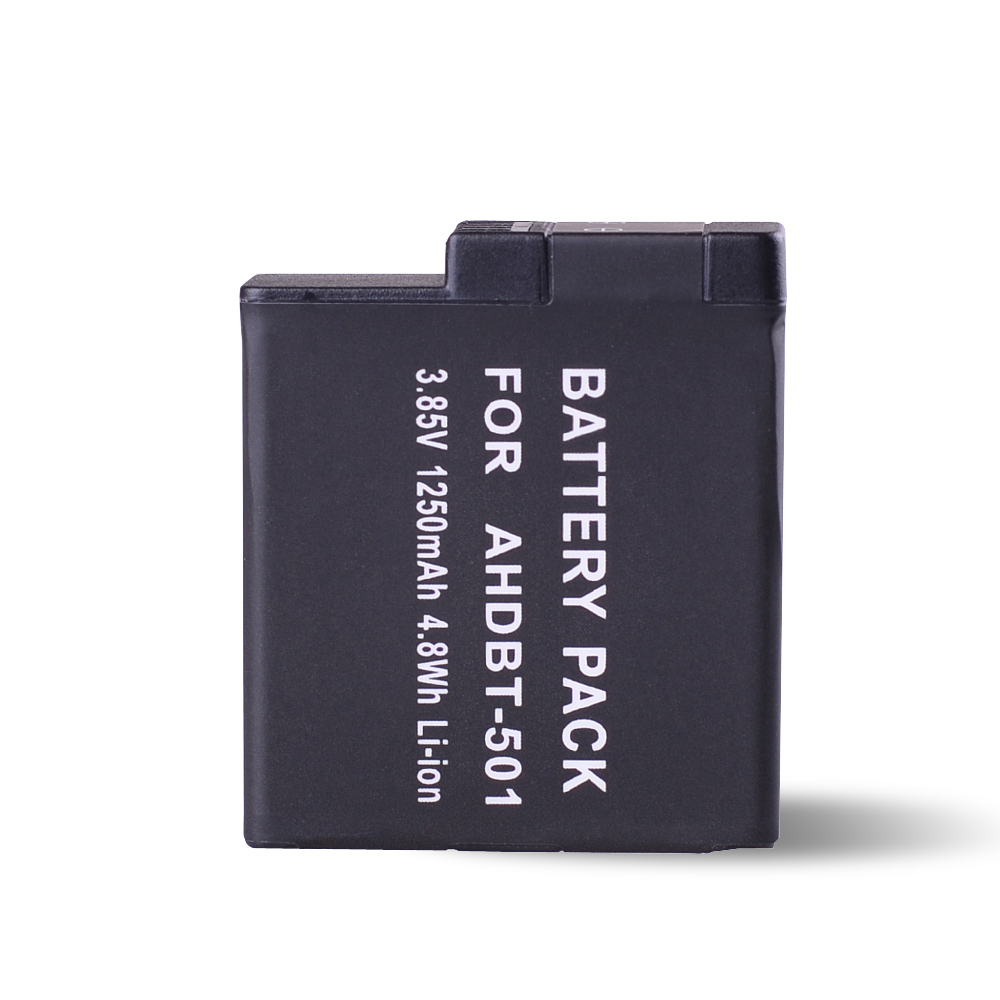 1250mAh Rechargeable Battery Power Backup Replacement for AHDBT501 for