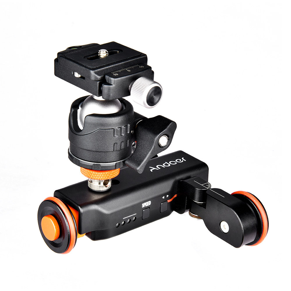 Andoer L4 PRO Motorized Camera Video Dolly with Scale Indication