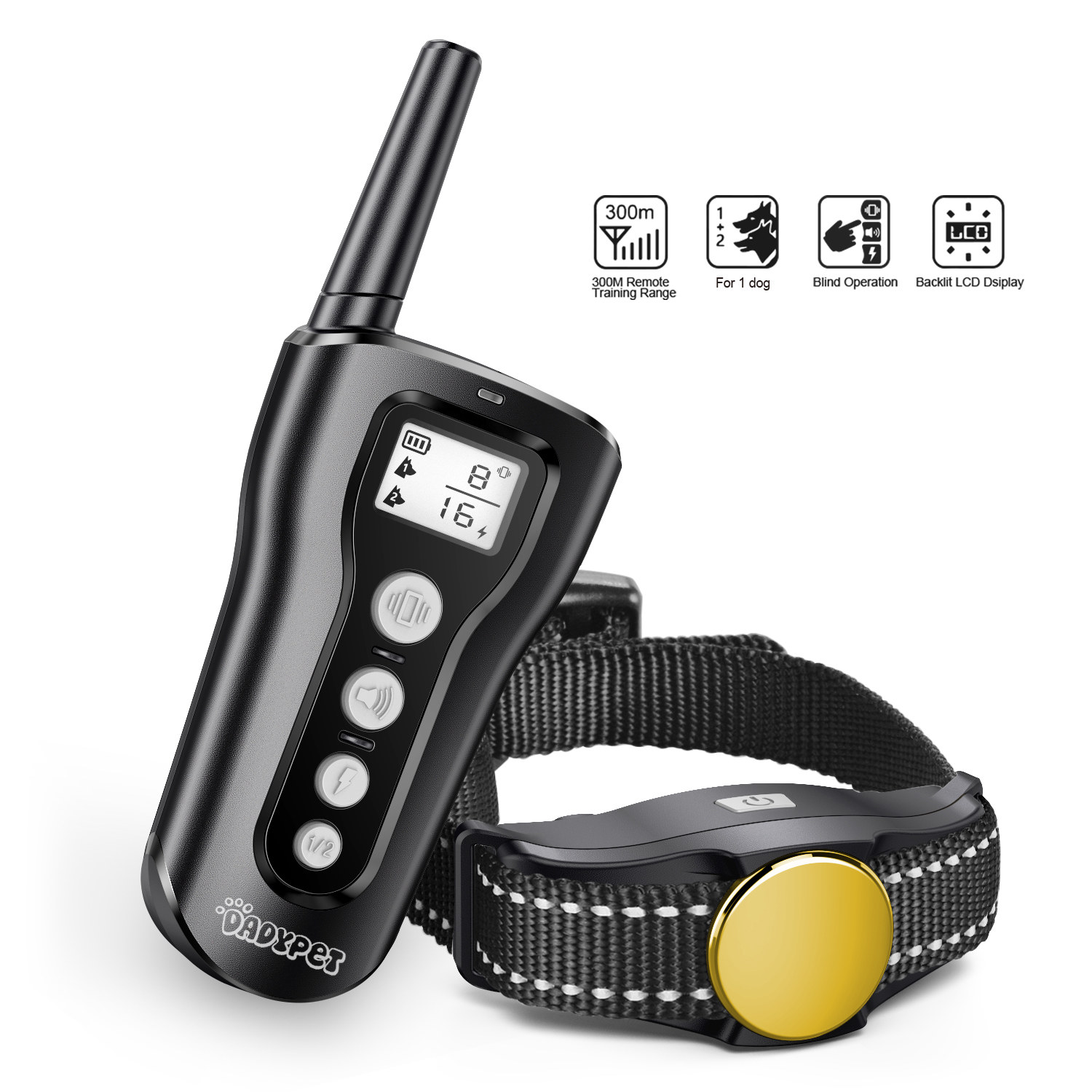 Dadypet pcollar 320 Dog Training Collar Innovative Blind Operation