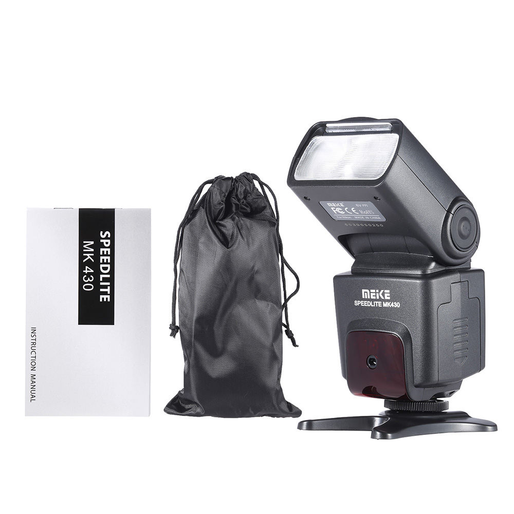 Meike MK430 TTL LCD Diaplay GN42 Flash Flashgun Flashlight Speedlite for Nikon D750 D810 D7200