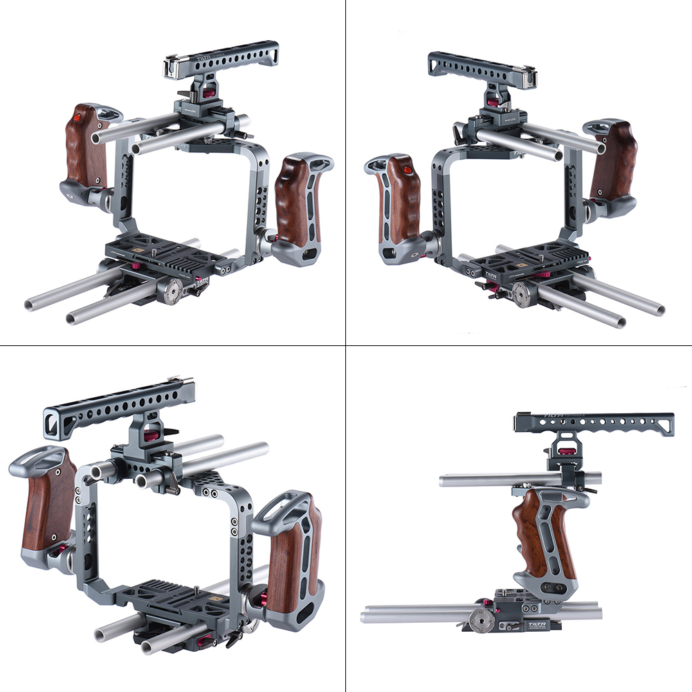 TILTA BMCC Camera Camcorder Video Cage Rig Kit Film Making System with