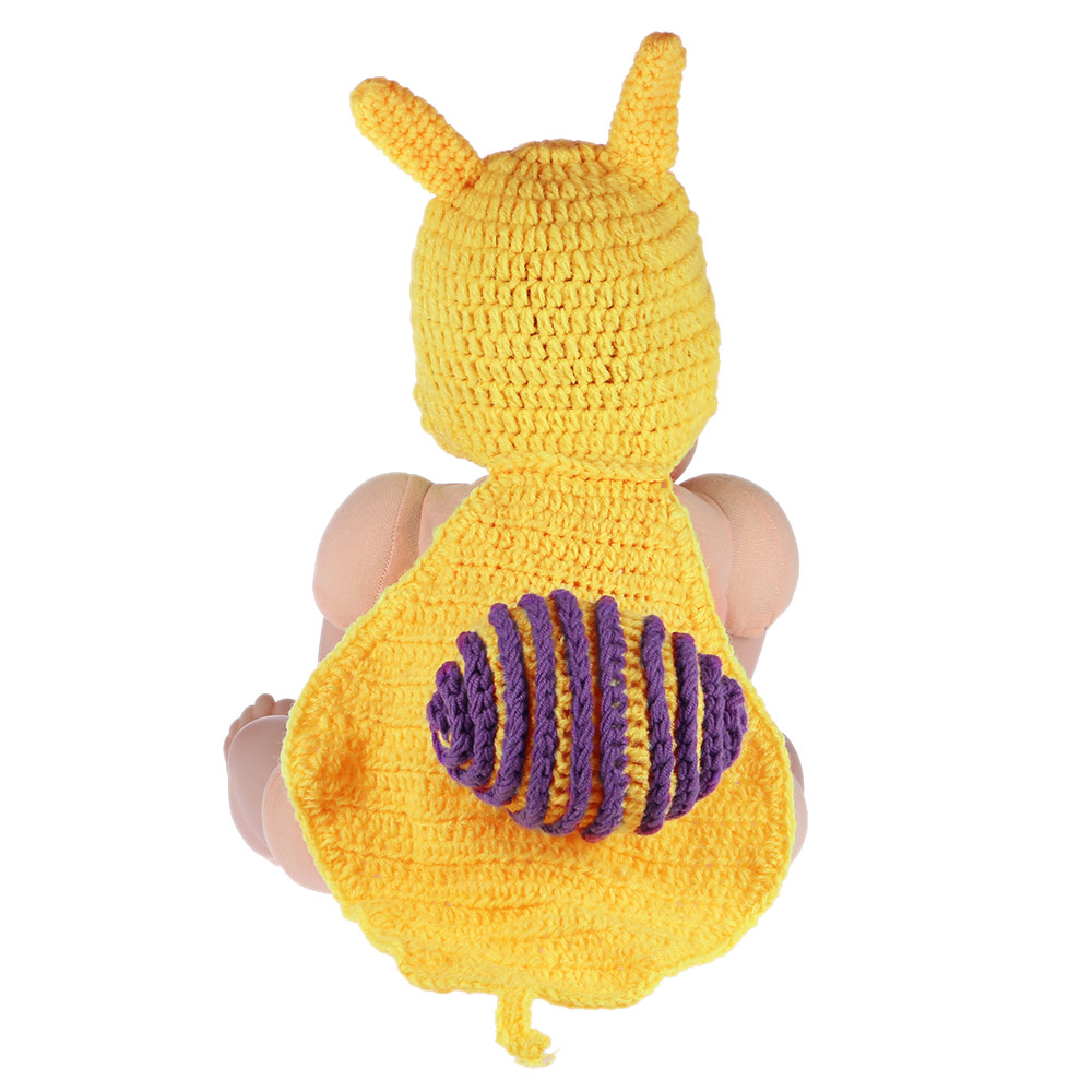 Baby Infant Snail Crochet Knitting Costume Soft Adorable Clothes Photo
