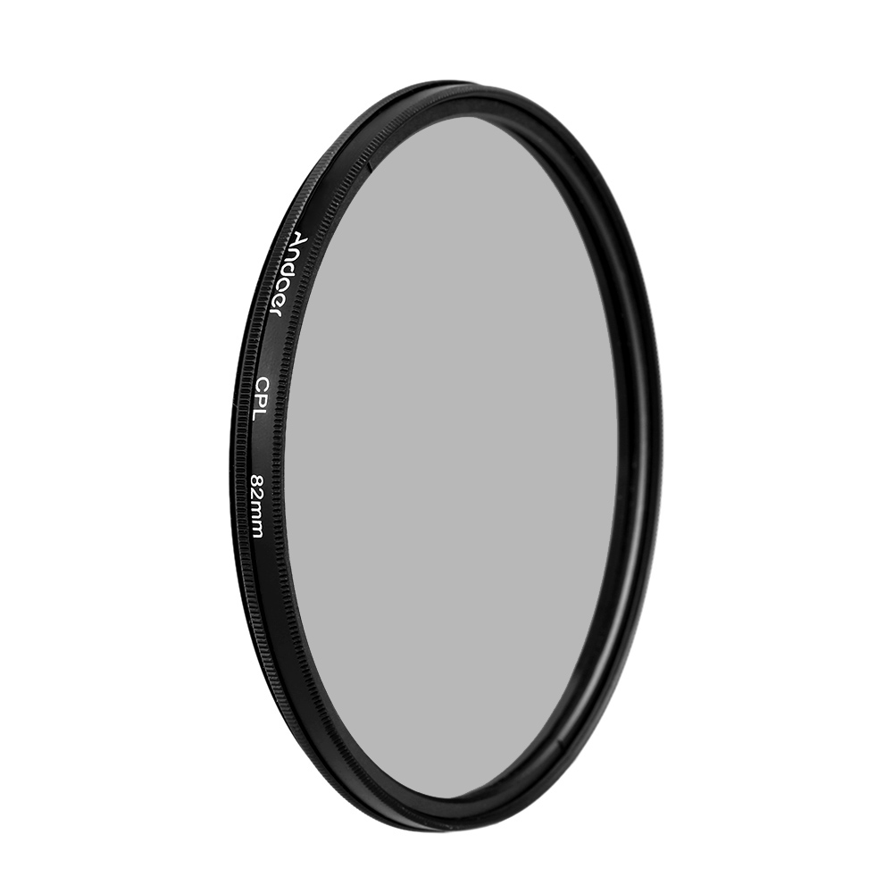 Andoer 82mm Digital Slim CPL Circular Polarizer Polarizing Glass Filter