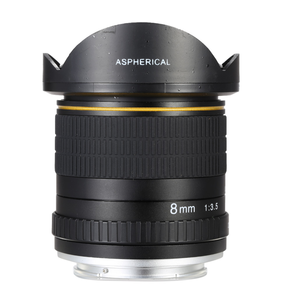 Kelda 8mm f/3.5 Camera Professional Aspherical Circular Ultra Fisheye