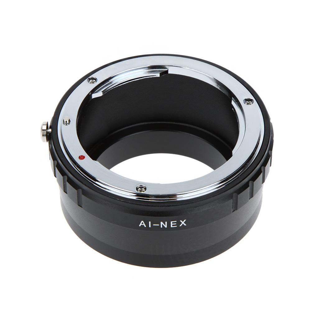 Metal Lens Mount Adapter Ring for Nikon AI F Lens to Sony E NEX Mount