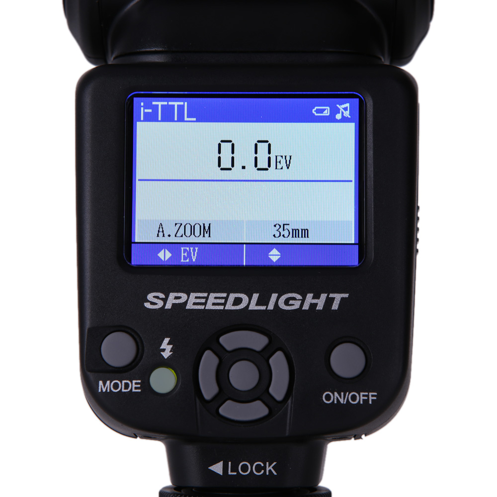 TRIOPO TR985N Speedlite iTTL Camera Flash High Speed Sync 1/8000s TFT