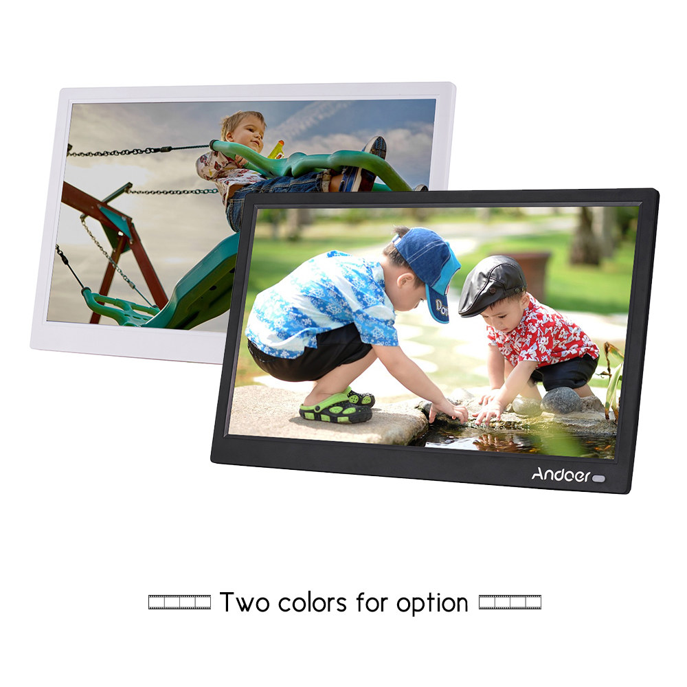 Andoer 15.6 Inch Digital Photo Frame, 1920x1080 IPS HD LED Digital