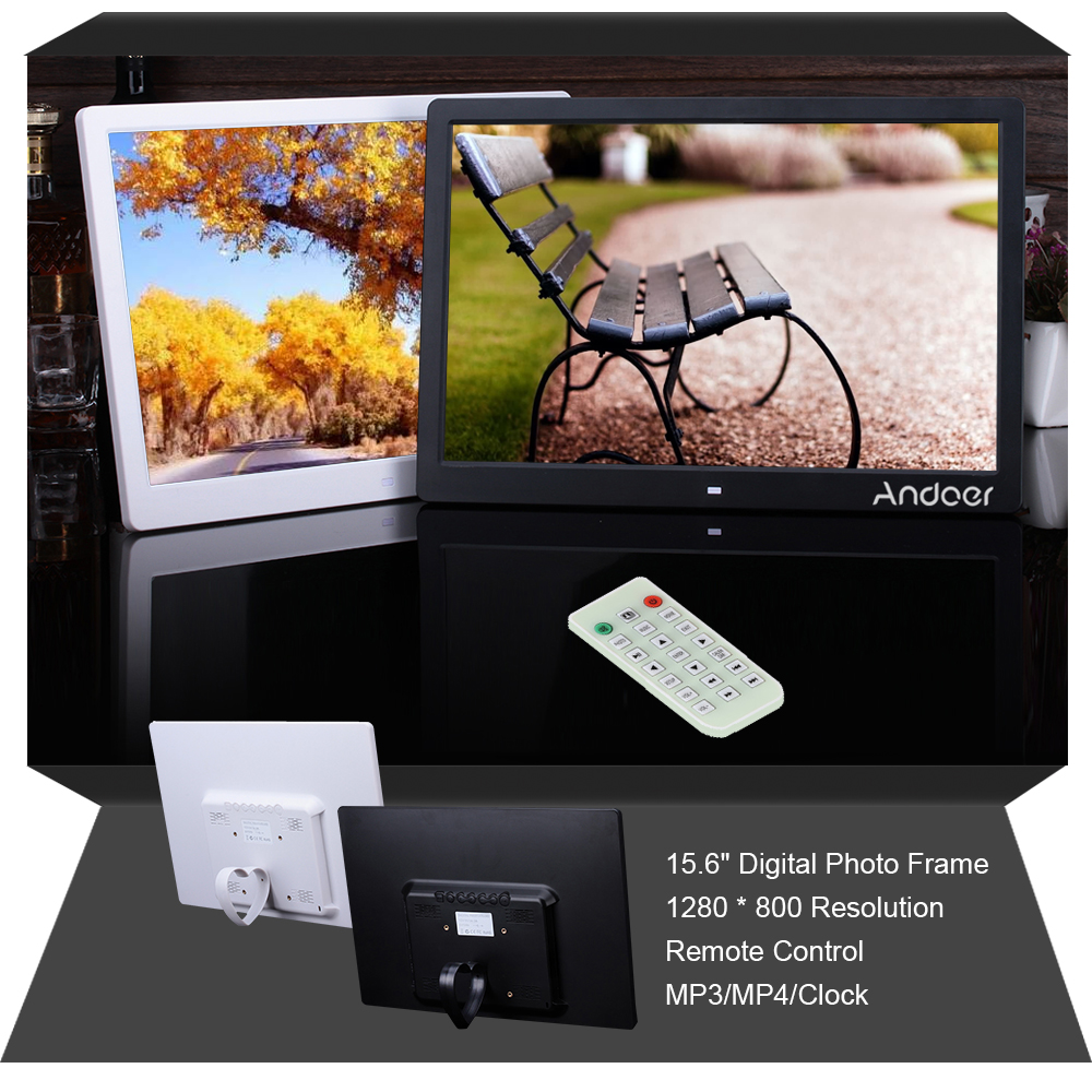 Andoer 15.6" High Resolution 1280*800 LED Digital Photo