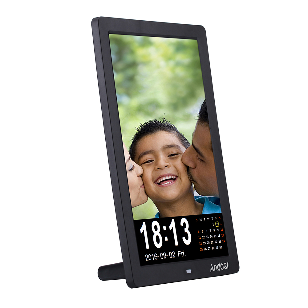 Andoer 12" LED HD Digital Photo Picture Frame 1280 * 800 Desktop Frame
