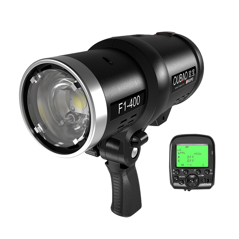 Triopo Oubao F1 400 400w 1 8000s High Sd Sync Outdoor Flash Triopo Oubao F1 400 400w 1 8000s High Sd Sync Outdoor Flash Strobe Light 2 4g Wireless Q System Dual Ttl I And E 5600k For Canon Nikon S