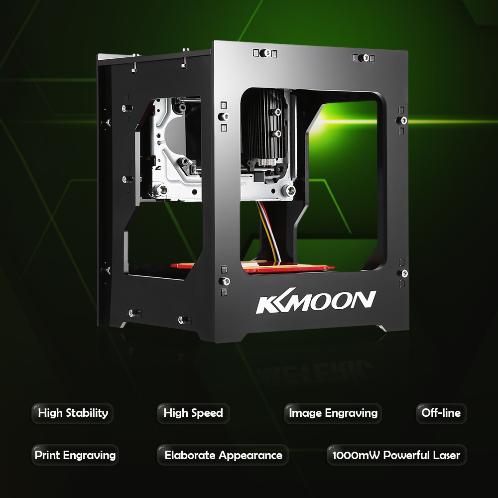 KKmoon DK8KZ 1000mW High Speed Mini USB Laser Engraver Carver