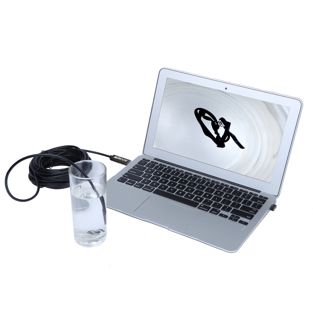 KKmoon 7mm 10m 2 in 1 Mini USB Endoscope Borescope Inspection Camera