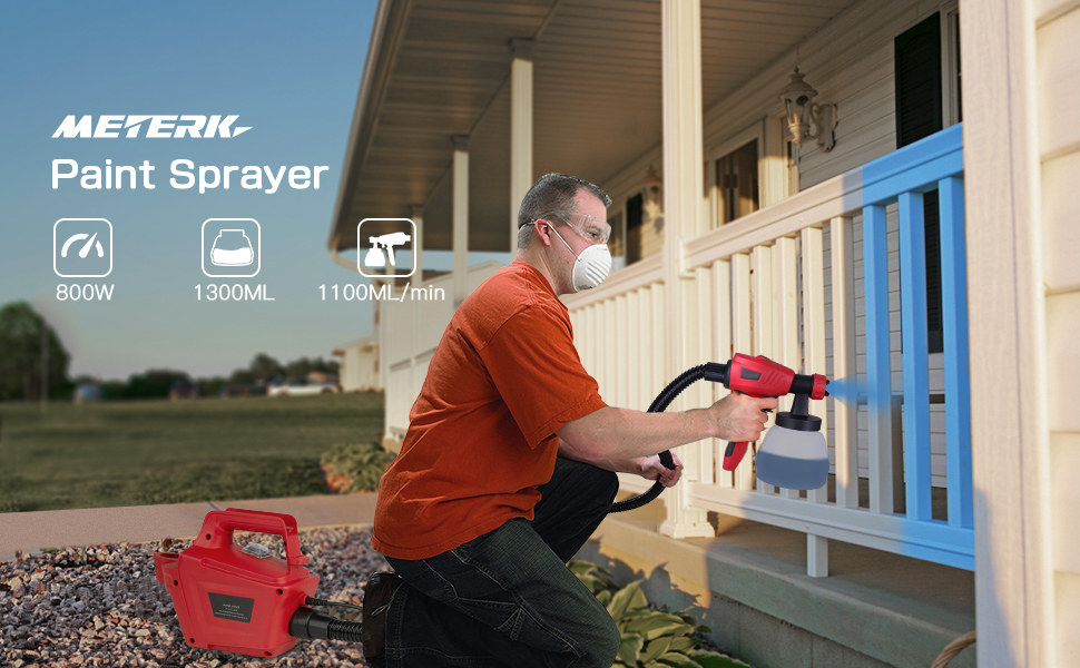 Meterk 800W Paint sprayer US JSFB17AI