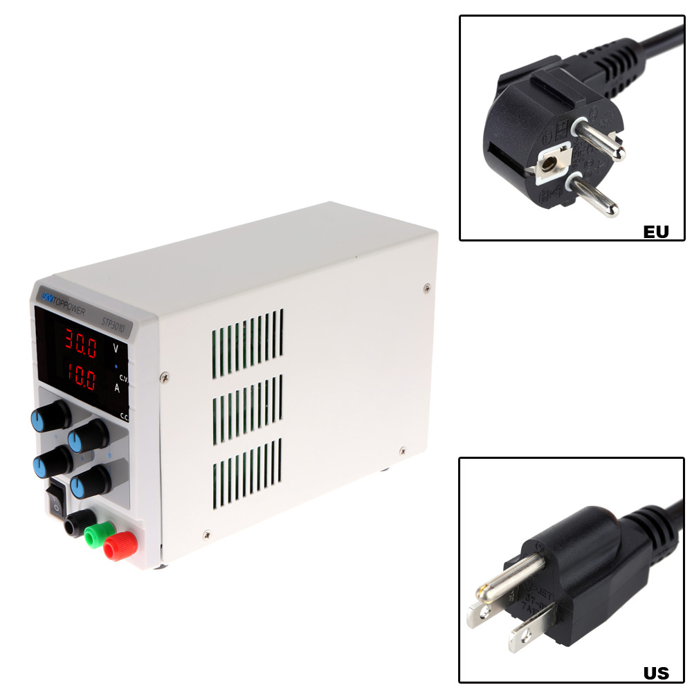 KKmoon 030V 010A Mini Digital Regulated DC Power Supply Adjustable