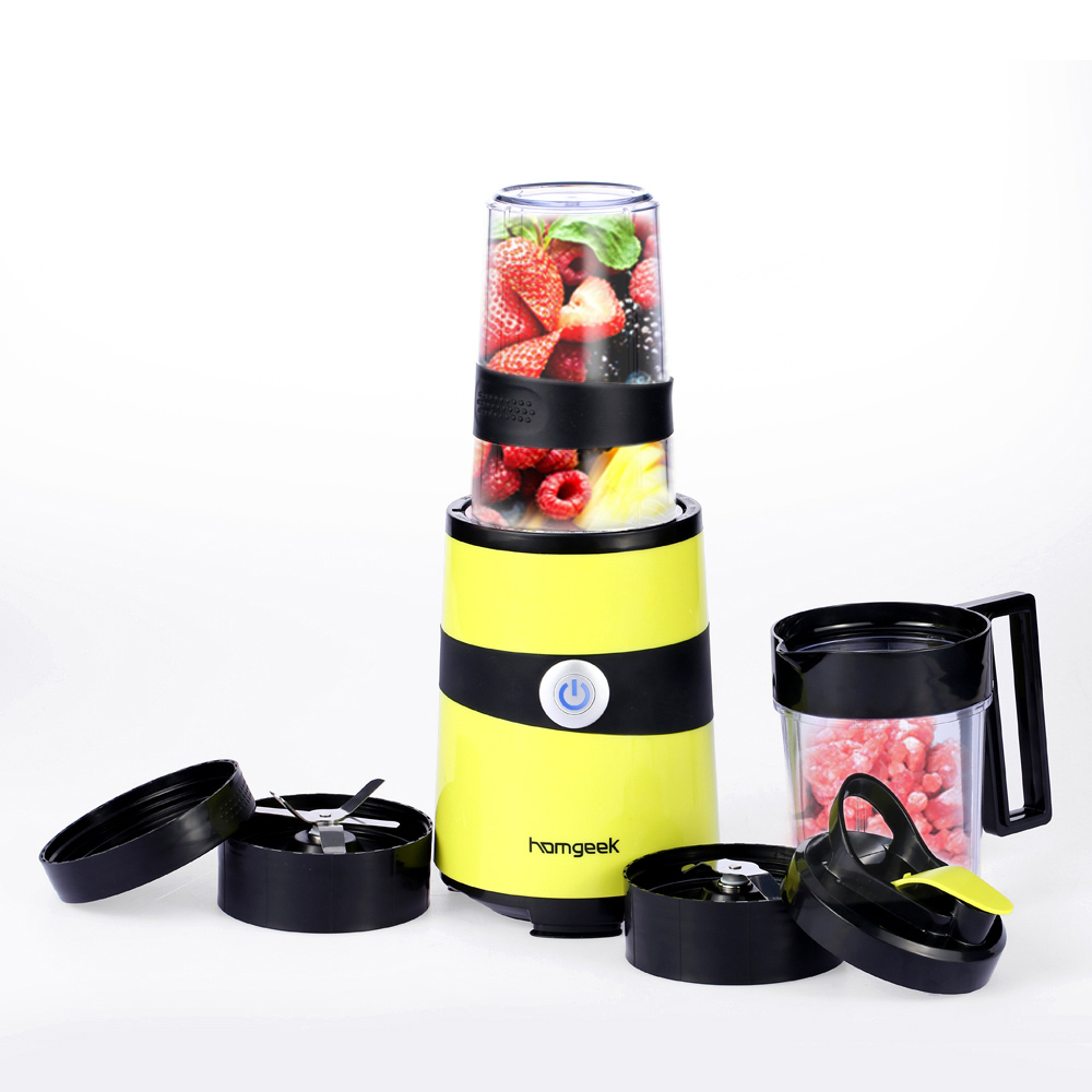 Homgeek Multifunctional Nutri Extractor Blender Mixer Fruits Juicer