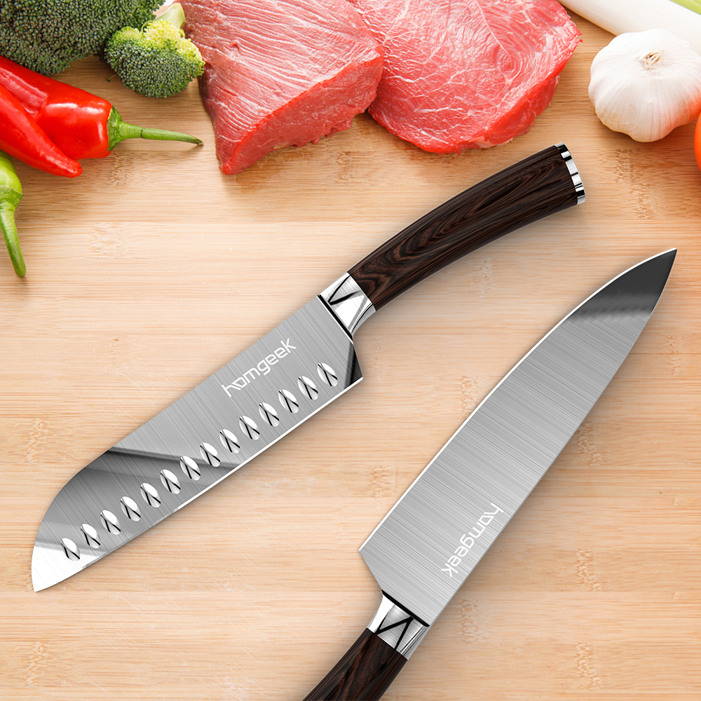 Homgeek Kitchen Knives 2 Pieces Gift Set