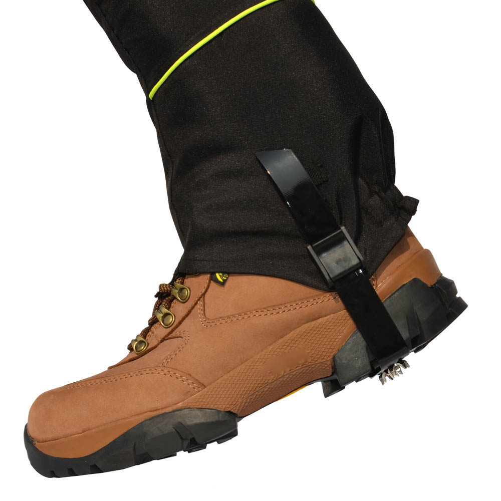 Outdoor Waterproof Windproof Gaiters Leg Protection Guard with Crampons