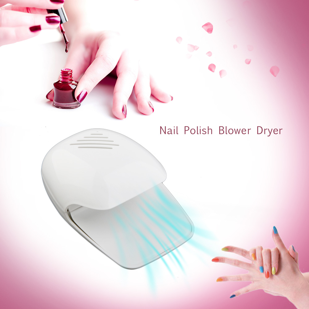 Anself Finger & Toe Fast Portable Nail Polish Blower Dryer