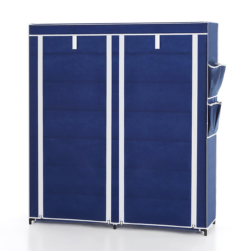 IKayaa Classic Tragbare 7 Tier Stoff Schuhe Rack Schrank Zip Up ... IKayaa Classic Tragbare 7 Tier Stoff Schuhe Rack Schrank Zip Up ...