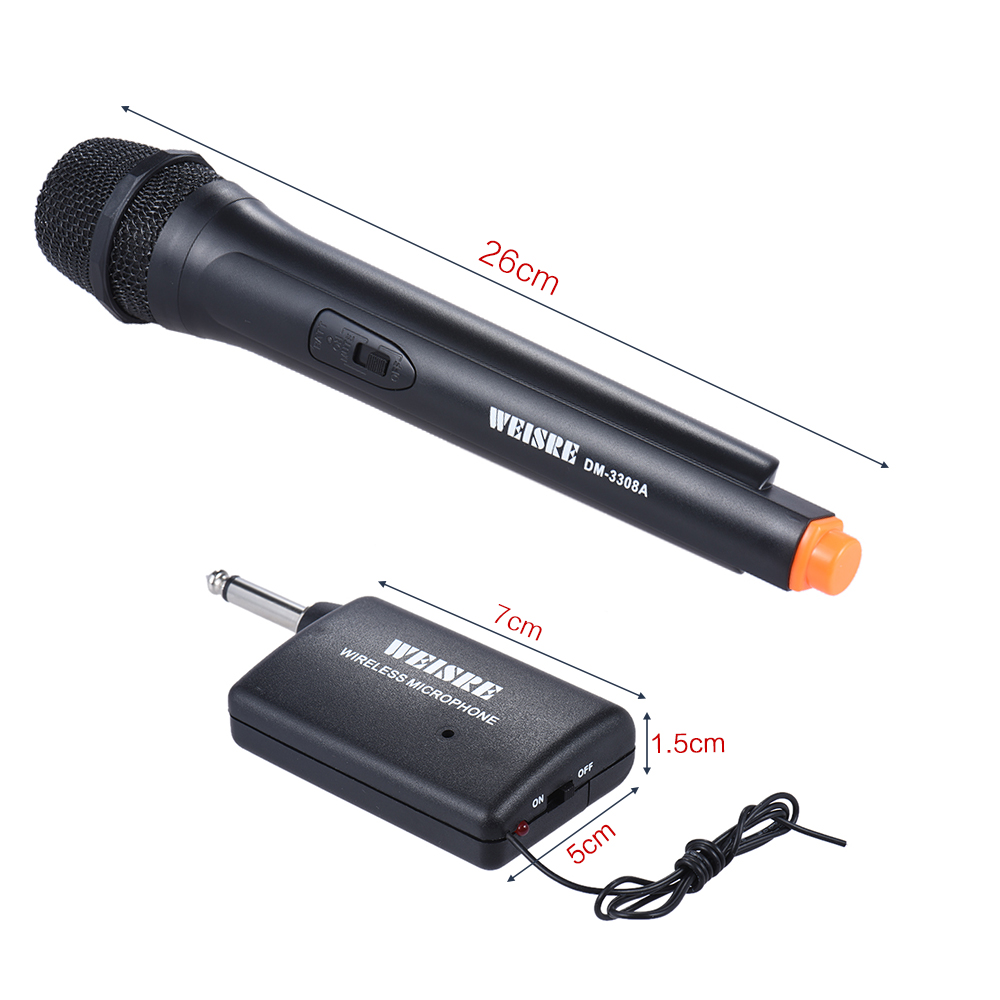 ammoon Wireless Microphone, Handheld Dynamic Microphone Wireless Mic