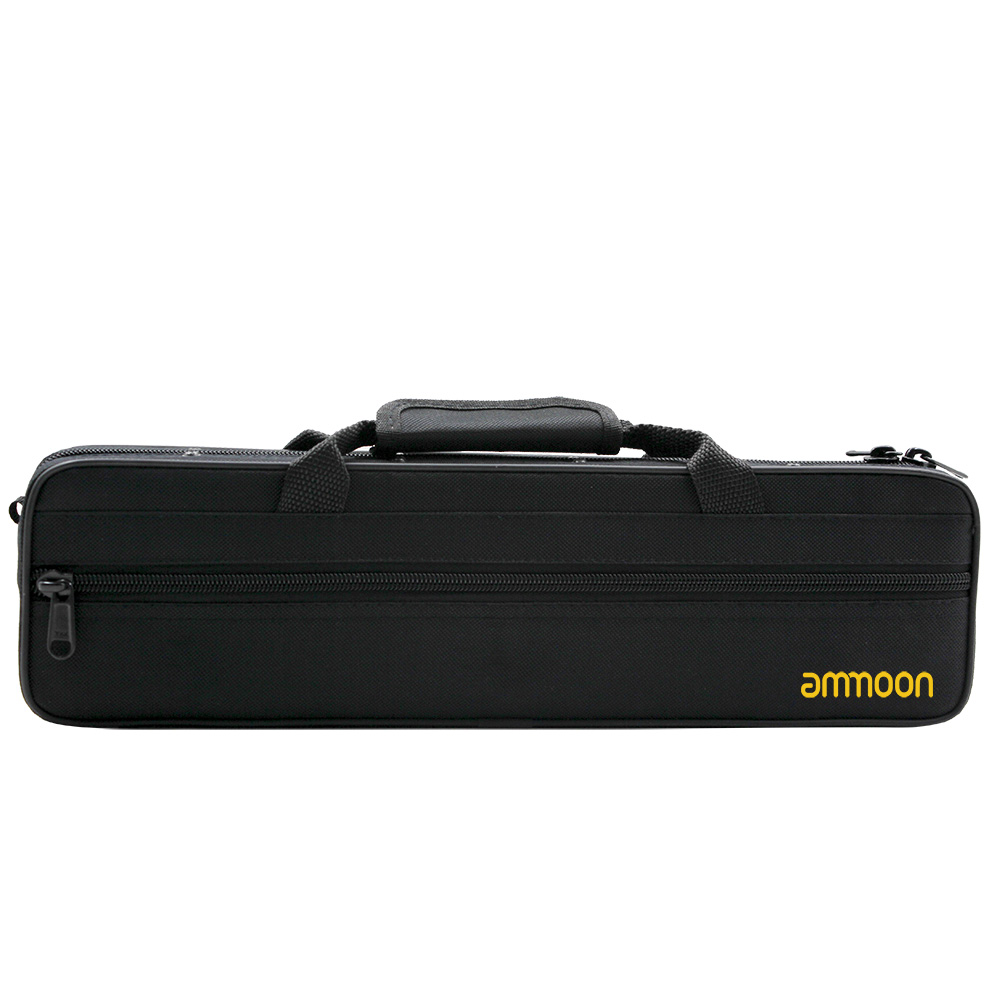 Flute Case Gig Bag Backpack Box Waterresistant 600D Foam Cotton