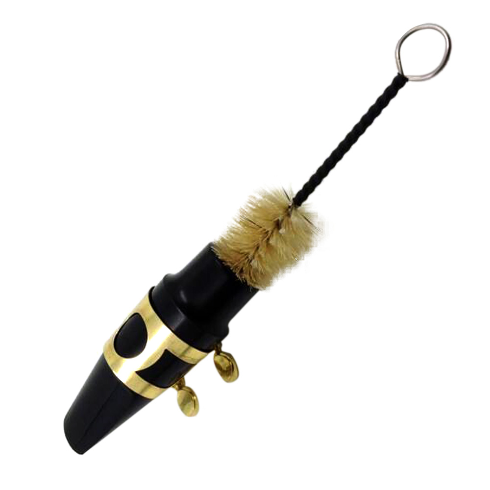 ammoon Saxophone Sax Cleaning Tool Cork Grease Brush Cloth Thumb Rest Cushion Reed Case Cleaning Kit