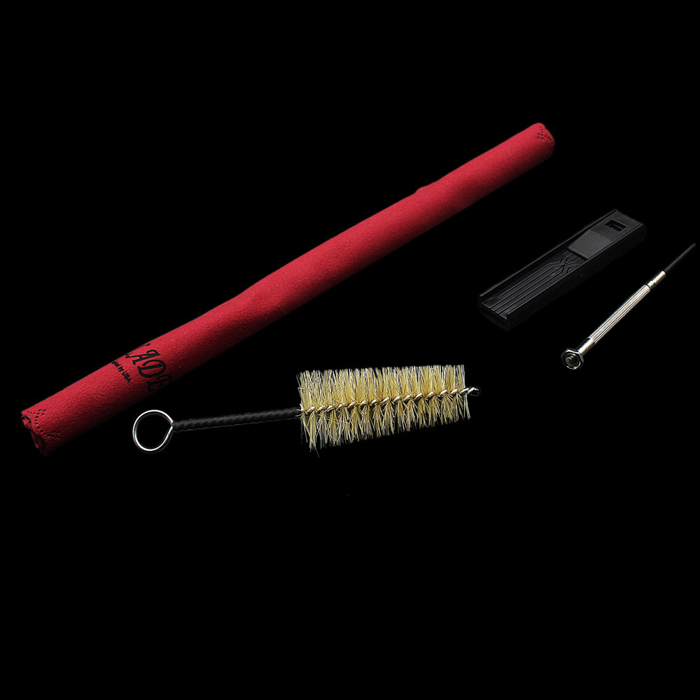 Andoer Cleaning Kit Cleaning Cloth Mouthpiece Brush Reed Case Mini