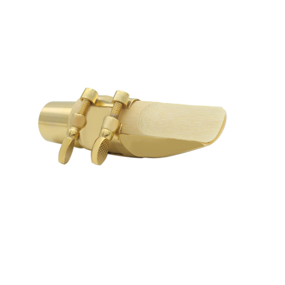 Andoer Alto Saxophone Sax bE Aluminum Alloy Mute Mouthpiece Patch