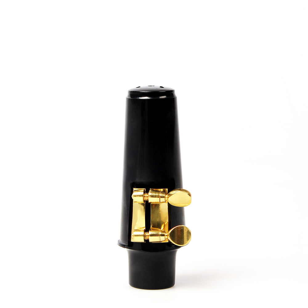 Andoer Alto Sax Saxophone Mouthpiece with Cap Metal Buckle Reed Reed