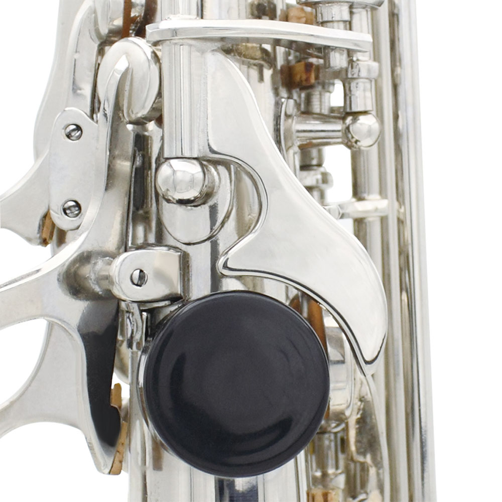 ammoon Soprano Saxophone SAX Bb Brass Lacquered Gold Body and Keys