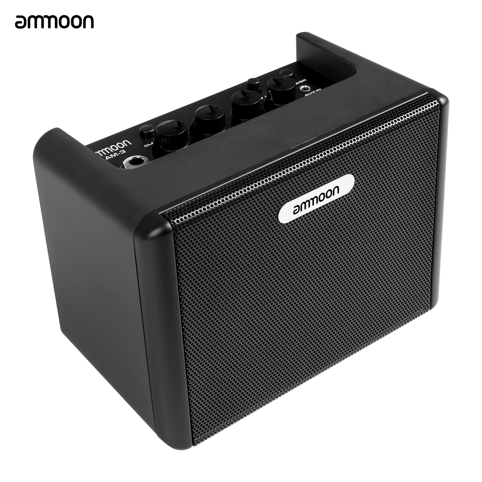 ammoon AM3 Mini Desktop Electric Guitar Amplifier 3.2W Amp Builtin
