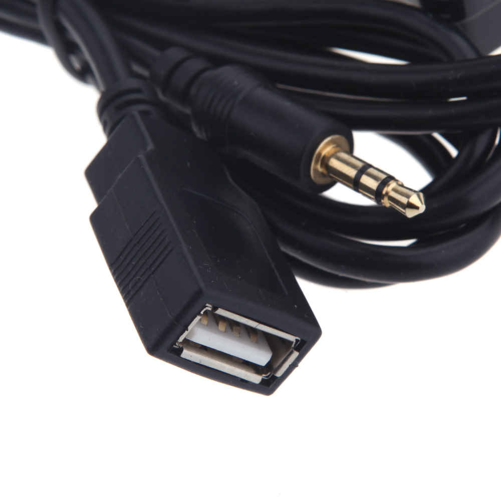 Auto Car USB Auxin Adapter MP3 Player Radio Interface for VW Audi