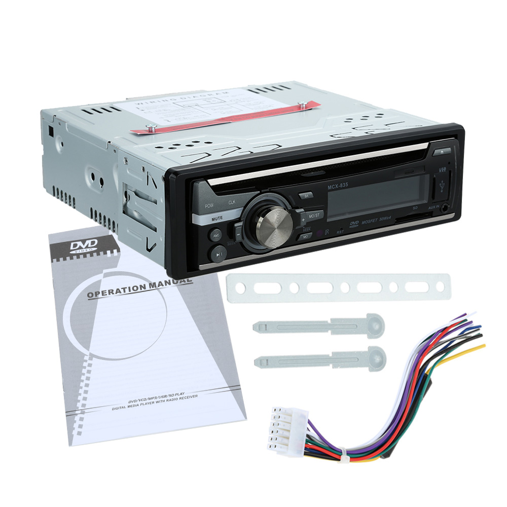 InDash FM Aux Input Car Stereo Radio Audio Player Receiver CD DVD VCD