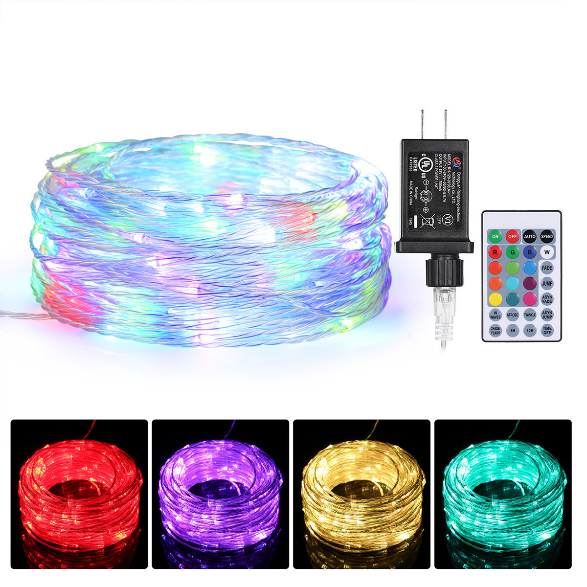 Tomshine 23m 200 LEDs Fairy String Lights with Remote Control 13