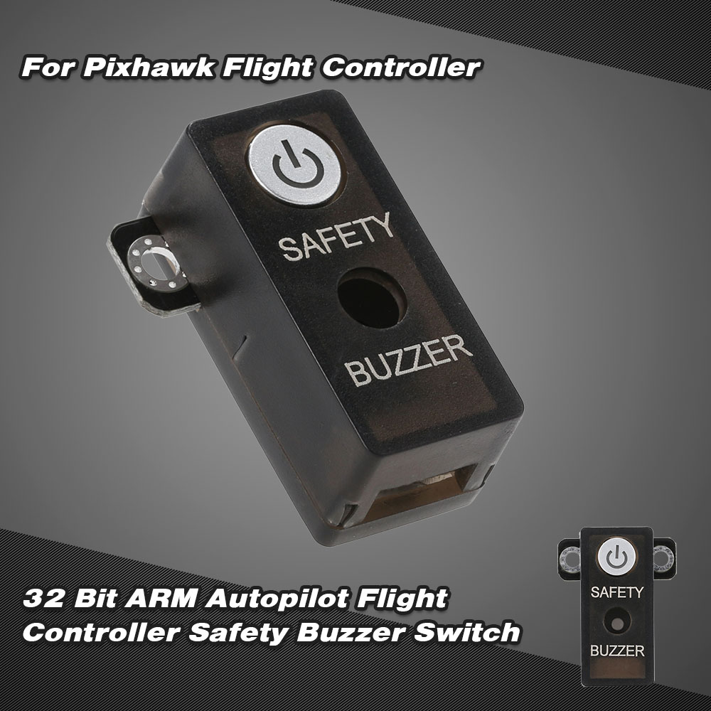 32 Bit ARM Autopilot Flight Controller Safety Buzzer Switch for Pixhawk Flight Controller