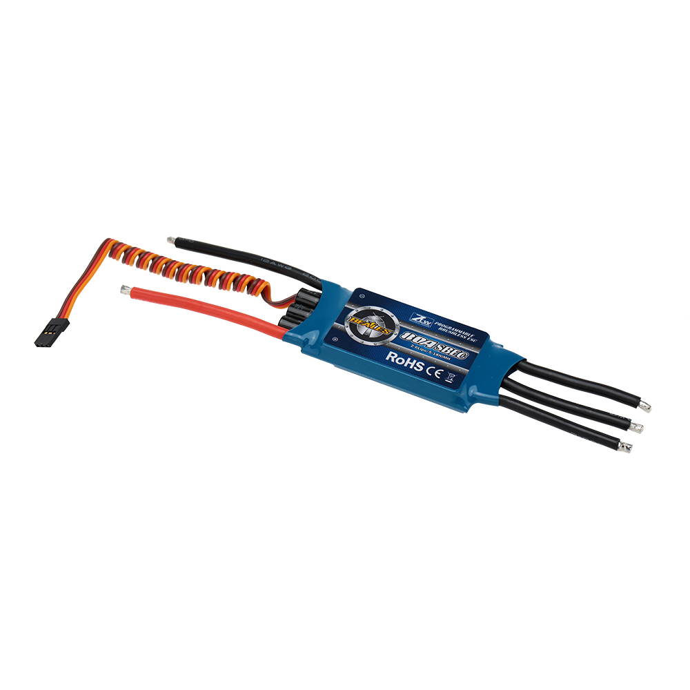 ZTW Beatles 80A Brushless ESC Electronic Speed Controller with 5.5V/3A Switch BEC output for rc airplane which from 2-6S LIPO or any other Industry DIY project ZTW Beatles 80A Brushless ESC Electronic Speed Controller with 5.5V/3A Switch BEC output for rc airplane which from 2-6S LIPO or any other Industry DIY project
