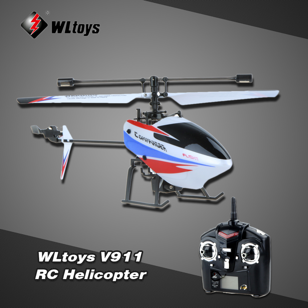 GoolRC Wltoys V911 2.4G 4CH Single Blade Pearl White RC Helicopter w