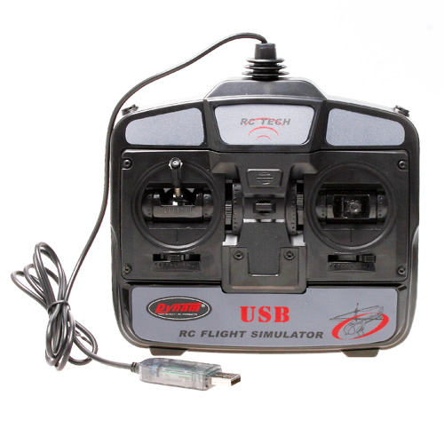 6 Channels RC Helicopter Flight Simulator