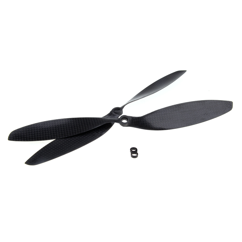 10 x 3.8 fibre de carbone Hélice CW CCW 1038 Props 2 Paire Pour DJI F450 F550 Drone