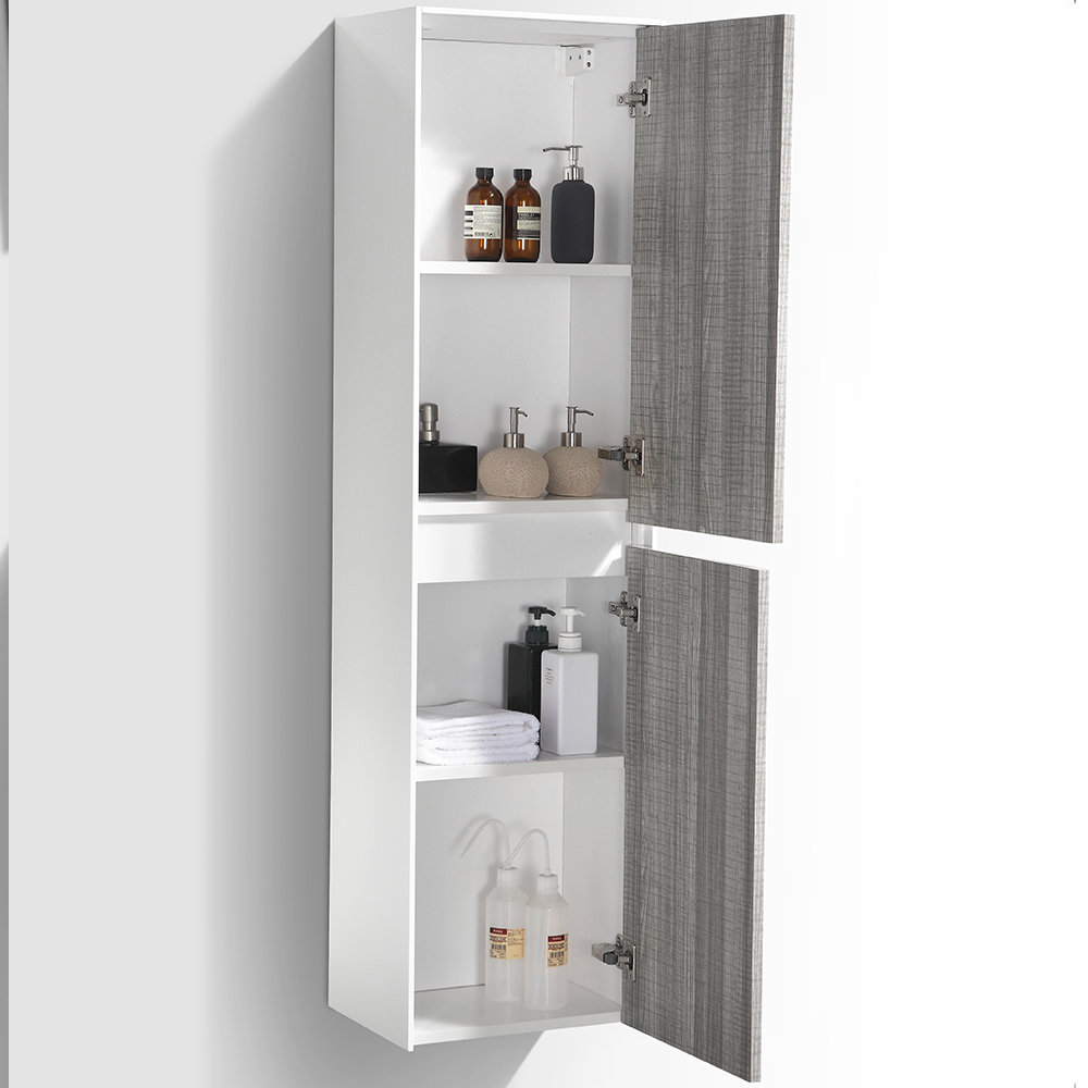 Petite Salle De Bain Chaleureuse ~ meuble de salle de bain suspendu en bois avec double vasque coloris Petite Salle De Bain Chaleureuse ~ meuble de salle de bain suspendu en bois avec double vasque coloris