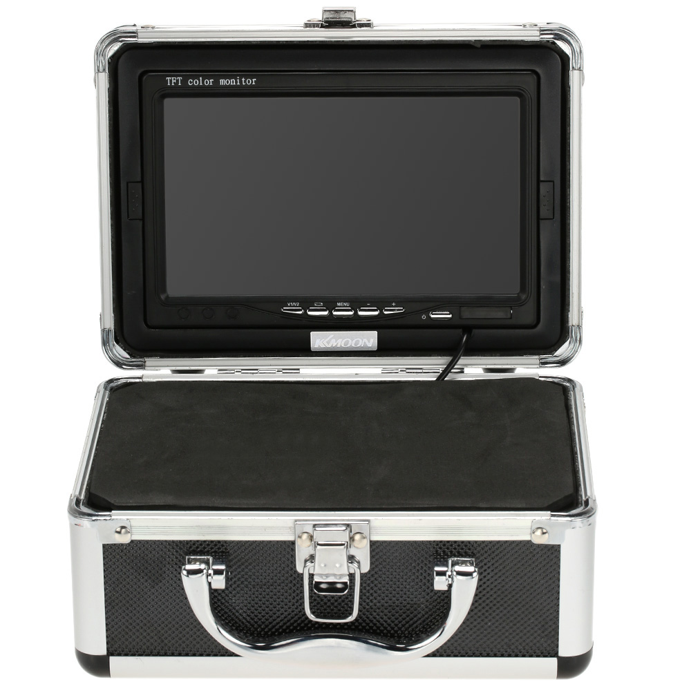 KKmoon® 30M Underwater Fish Finder HD 1200TVL Camera for Ice/Sea/River Fishing with 7in LCD Monitor