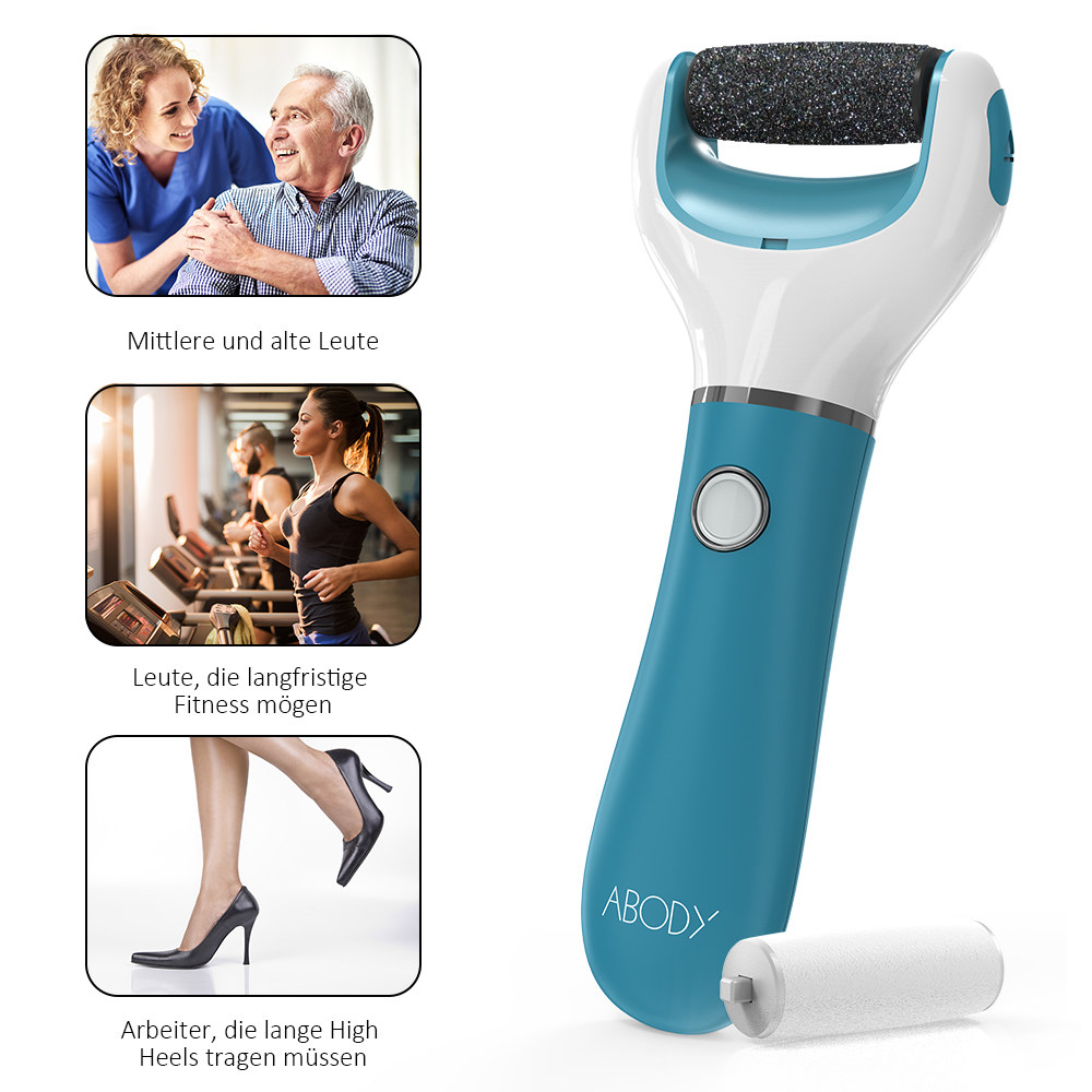 Abody Electric Callus Remover, Pedicure Tools,Hard Skin Remover