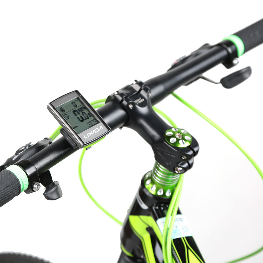 Lixada Multifunctional 3in1 Wireless LCD Bicycle Cycling Computer