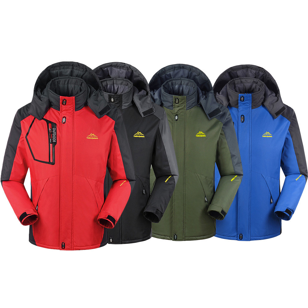Lixada Men's Windproof Fleece Jacket Winter Outdoor Sport Waterproof