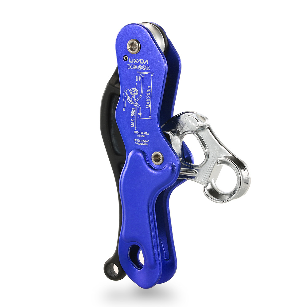 Lixada Climbing Stop Descender Selfbraking Self Locking Double Stop