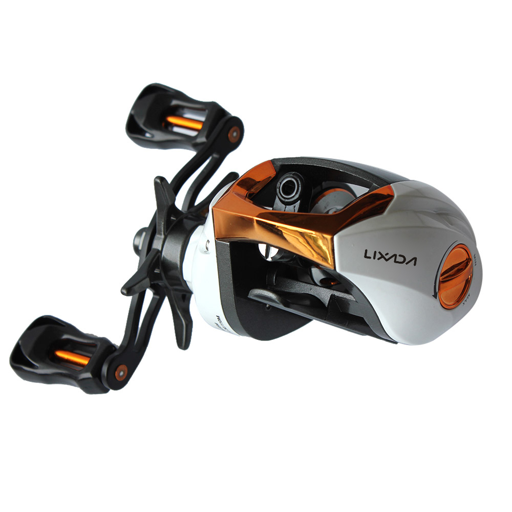 Lixada Baitcasting Fishing Reel 12+1 Ball Bearings 6.31 Gear Ratio