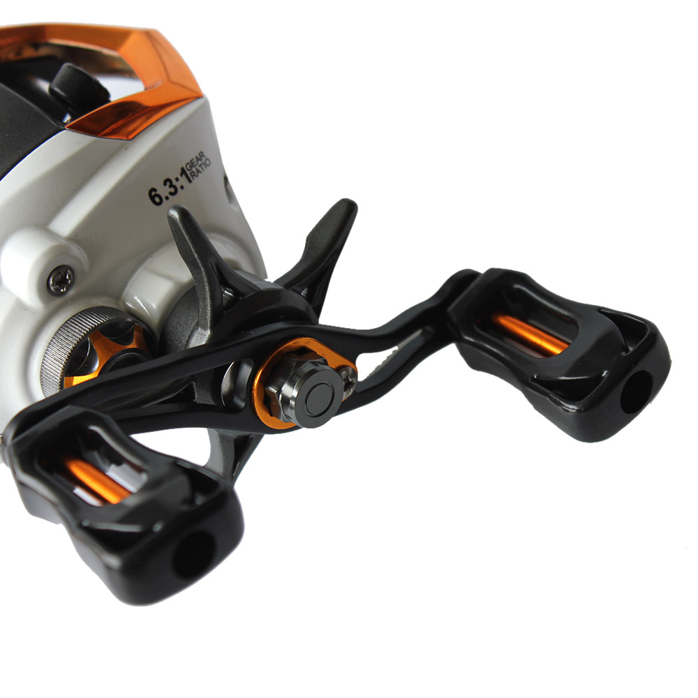 Lixada Baitcasting Fishing Reel 12+1 Ball Bearings 6.31 Gear Ratio